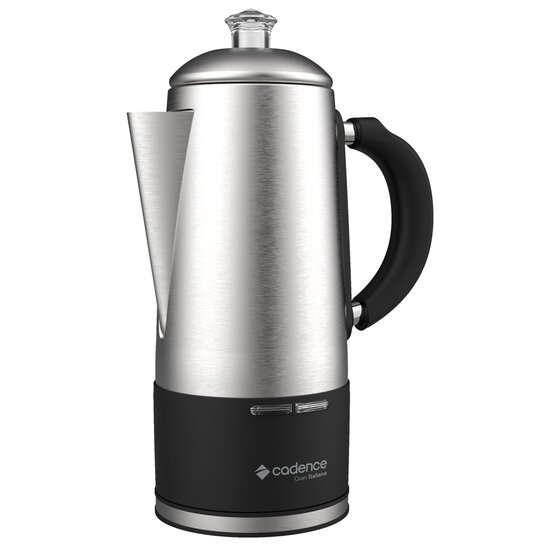 Cafeteira Elétrica Cadence, Gran Italiana, 1,5 Litros, 900W, Inox CAF120 110v