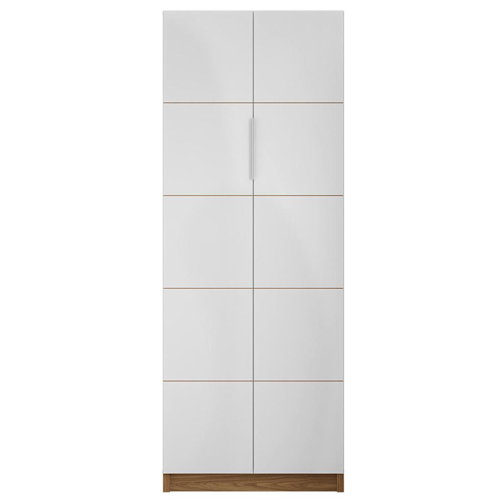 Armário Alto Escritório 2 Portas Cubic Branco TX - Caemmun