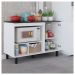 Balcão Cozinha Cooktop Buffet Cook 1 Porta Branco Caemmun
