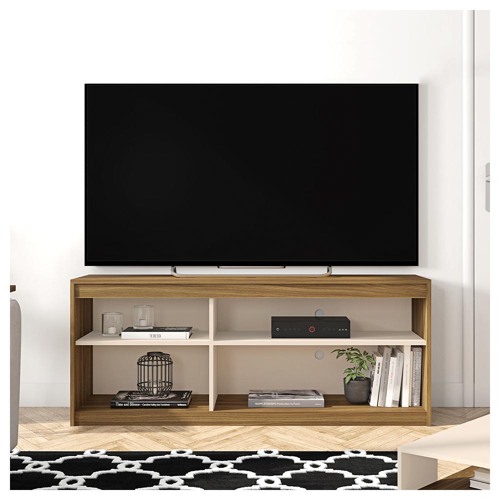 Bancada Rack Para TV Até 55 Polegadas Arizona Marrom Caemmun