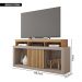 Bancada Rack Para TV até 55 Polegadas Frost Marrom Caemmun
