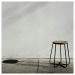 Banco Cross Baixo Decorativo Preto - Overseas
