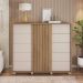 Cômoda Sapateira 2 Portas 5 Gavetas  Marrom Pegasus Caemmun
