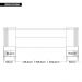 Cabeceira Para Cama Casal Extensível Marrom Reflex Caemmun