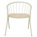 Cadeira Aramis Decorativa Bege - Overseas