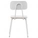 Cadeira School Decorativa Branca Overseas