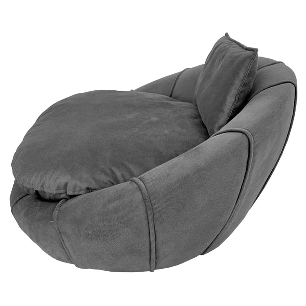 Cama Caminha Sofá Pet Cachorro Gato Cinza Zafira Caemmun