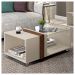 Conjunto Sala De Estar Painel Mesa Aparador Malha Caemmun