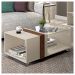 Conjunto Sala De Estar Painel Mesa Centro Discovery Caemmun