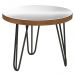 Conjunto Sala de Estar Bancada E Mesa Harmony Marrom Caemmun