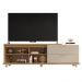 Conjunto Sala de Estar Bancada Mesa Marrom Harmony Caemmun