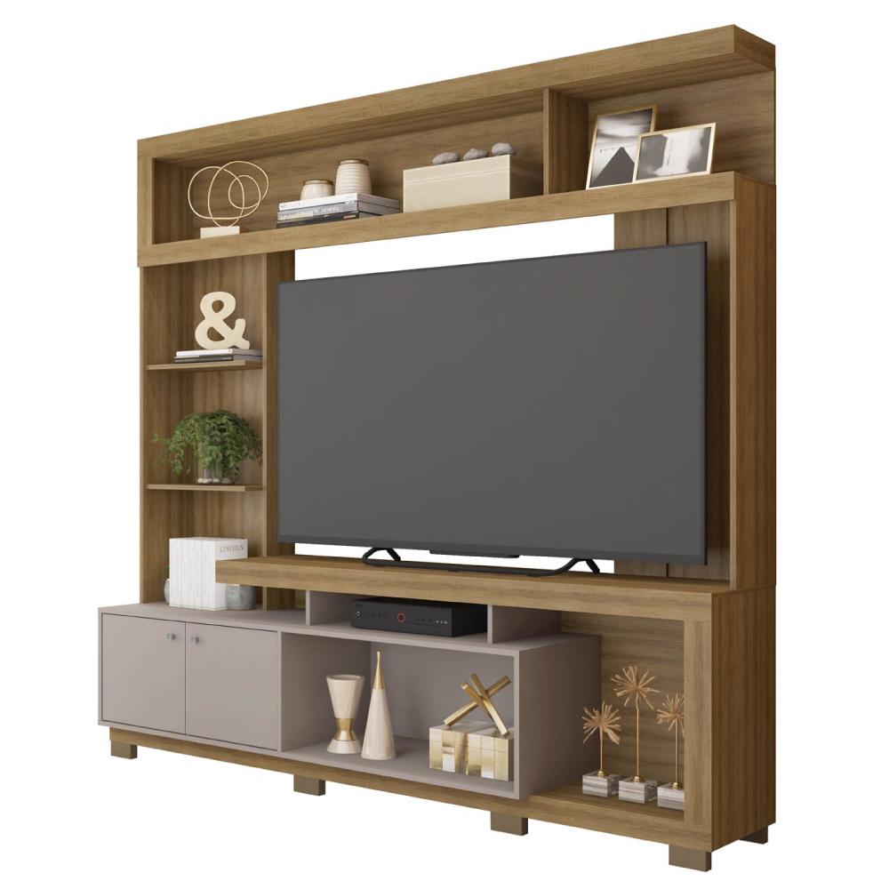 Estante Home Formosa Para TV até 65 Polegadas Marrom Caemmun