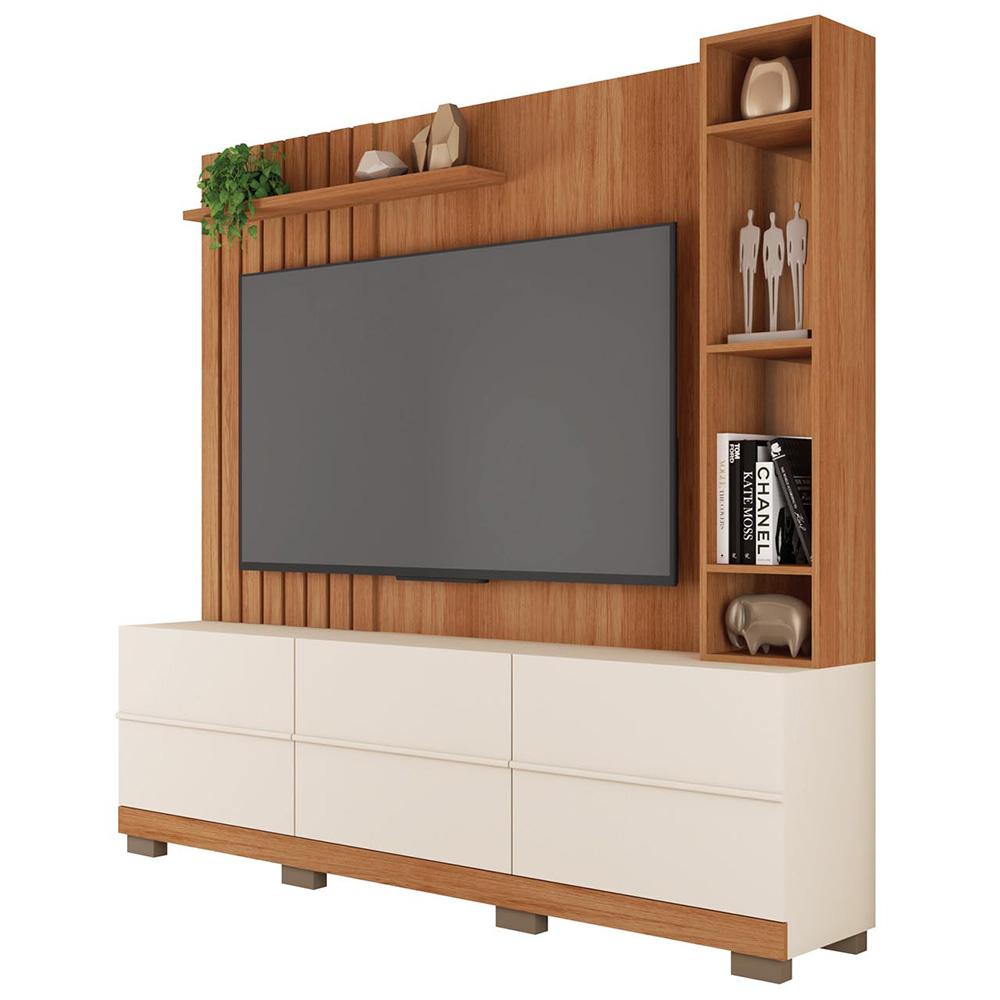 Estante Home Para TV até 70 Polegadas Space Marrom Caemmun