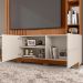 Estante Home Para TV até 70 Polegadas Space Marrom Caemmun