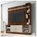 Estante Home Theater Até 65 Polegadas Pilar Havana Off White