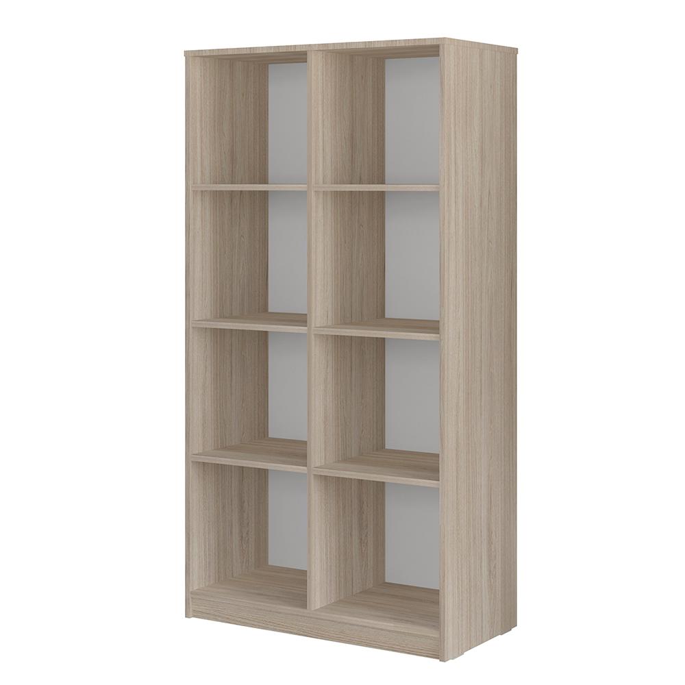 Estante Livreiro Multiuso 8 Nichos Branco Side Caemmun