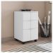 Gaveteiro 3 Gavetas Cubic Branco Fosco - Caemmun