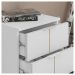 Gaveteiro 3 Gavetas Cubic Branco Fosco - Caemmun