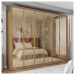 Guarda Roupa Casal 6 Portas Espelho 6 Gavetas Marrom Reflex