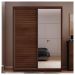 Guarda Roupa Casal Confort 2 Portas 3 Gavetas Marrom Caemmun