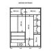 Guarda Roupa Casal Confort 2 Portas 3 Gavetas Marrom Caemmun