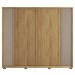 Guarda Roupa Casal Grande 6 Portas 4 Gavetas Marrom Proximus
