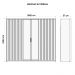 Guarda Roupa Casal Grande 6 Portas 6 Gavetas Marrom Apollo