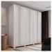 Guarda Roupa Casal Mozart 6 Portas 4 Gavetas Branco Caemmun