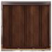 Guarda Roupa Casal Mozart 6 Portas 4 Gavetas Marrom Caemmun