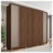 Guarda Roupa Grande Casal 6 Portas 4 Gavetas Marrom Proximus