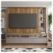 Kit Conjunto Sala de Estar Home Buffet Mesa Vectro Caemmun
