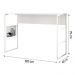 Livreiro Aparador 120cm Sala De Estar Branco Fabrick Caemmun