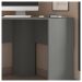 Mesa Canto Em L Para Escritório Office Cinza Cubic Caemmun