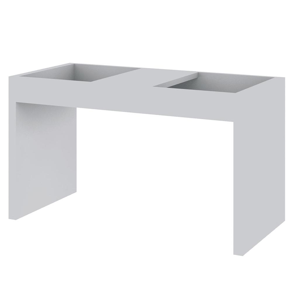 Mesa De Apoio Para Notebook e Sofá Branco Book Líder Design