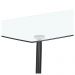 Mesa De Centro Glass Decorativa 130 Cm Opt