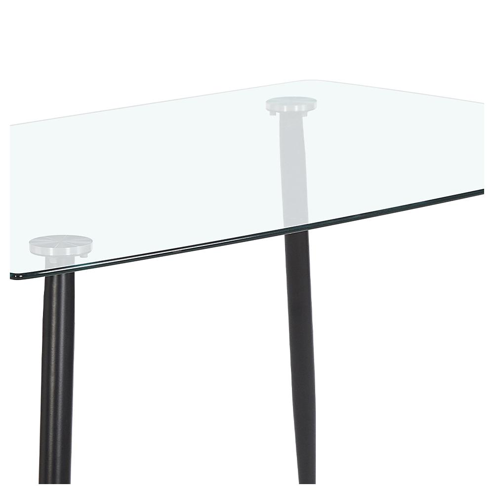 Mesa De Centro Glass Decorativa 130 Cm Opt