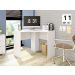 Mesa De Computador Canto Office Cubic Branco Caemmun