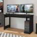 Mesa Gamer Para Computador - Preto Tex