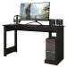 Mesa Gamer Para Computador Escrivaninha Preta 136 Cm Caemmun