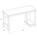 Mesa Gamer Para Computador Escrivaninha Preta 136 Cm Caemmun