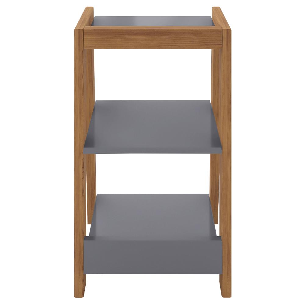 Mesa Lateral Apoio Centro Loft Cinza Natture Líder Design
