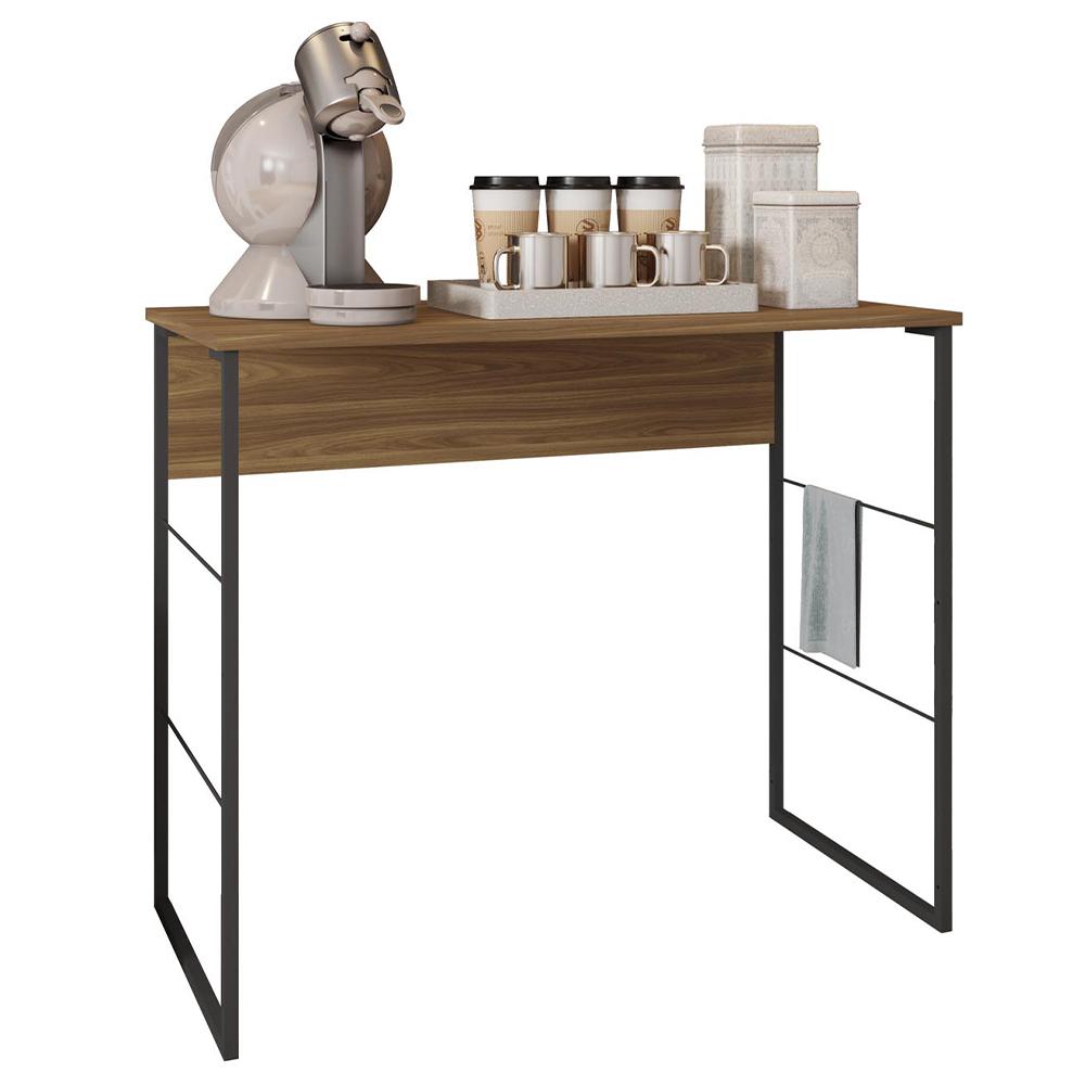 Mesa Para Café Aparador Buffet Fabrick Marrom Caemmun