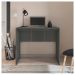 Mesa Para Computador Escritório 90 Cm Cubic Cinza Caemmun