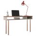 Mesa Para Computador Escrivaninha Marrom Multi Caemmun