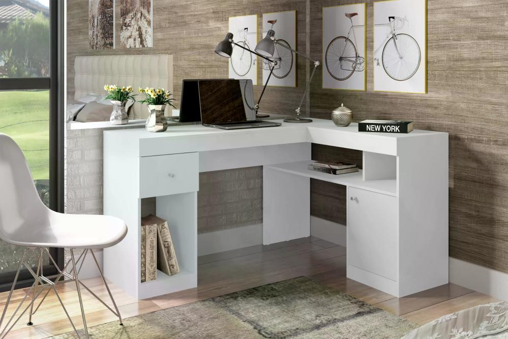 Mesa para Computador Nilo - Branco
