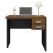 Mesa para Computador Studio 0,9 com Gavteiro - Argan / Preto Tex