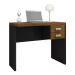 Mesa para Computador Studio 0,9 com Gavteiro - Argan / Preto Tex