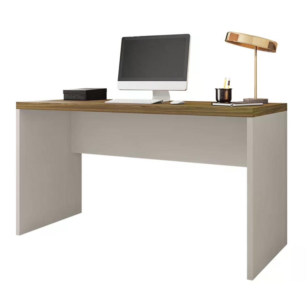 Mesa para Computador Studio 1,3 - Louro Freijo / Metalic Sued