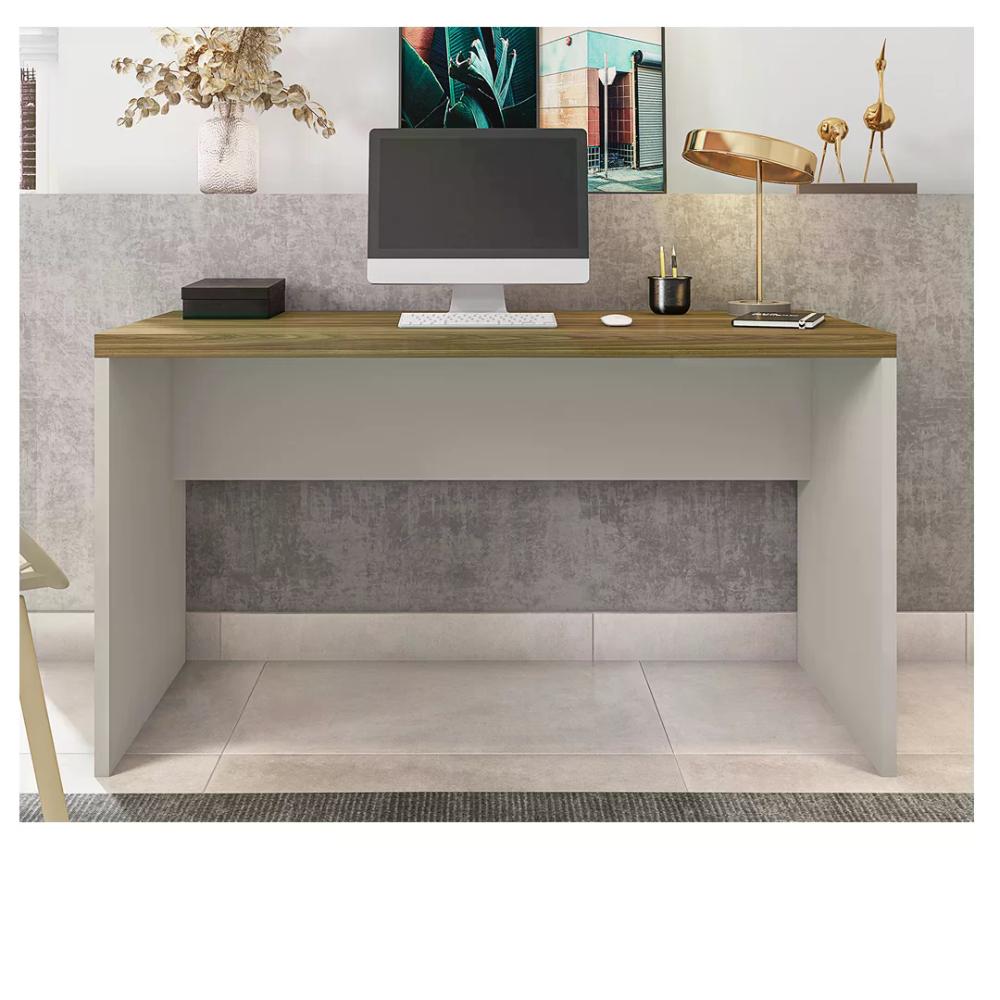 Mesa para Computador Studio 1,3 - Louro Freijo / Metalic Sued