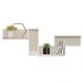 Nicho Com Suporte Lateral Loft Off White - Líder Design